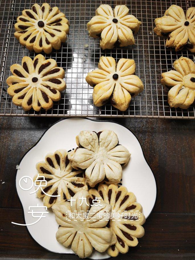 枣泥菊花酥