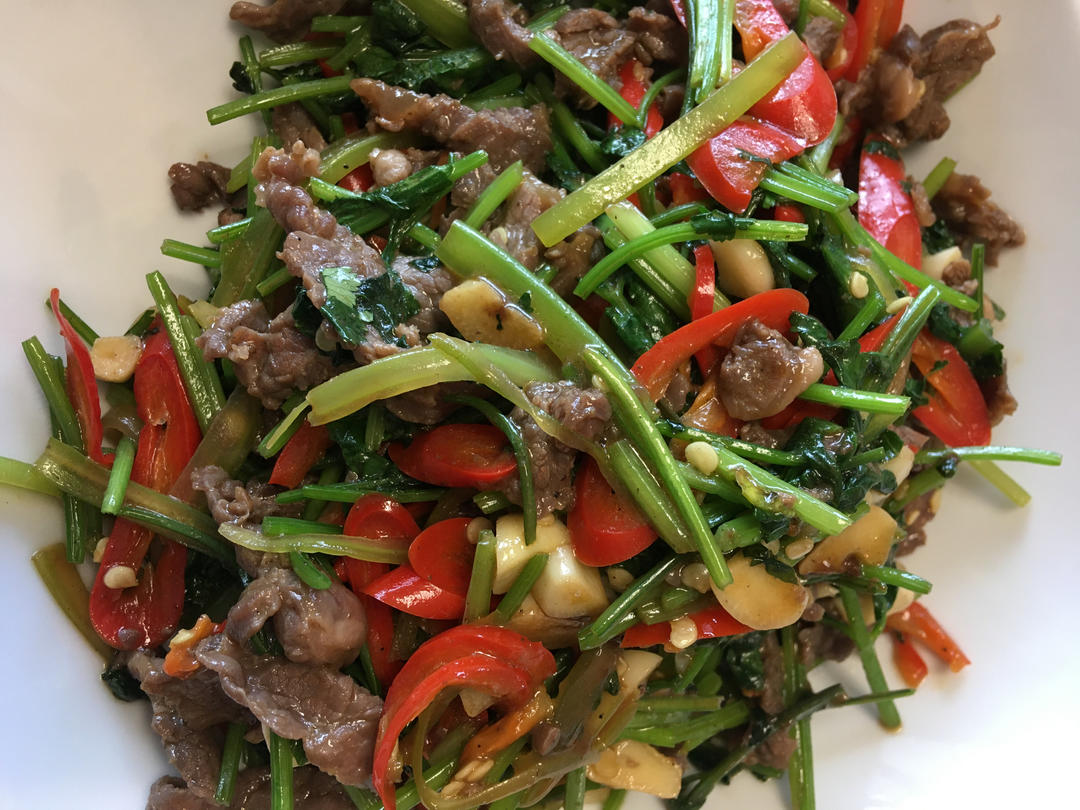香菜牛肉