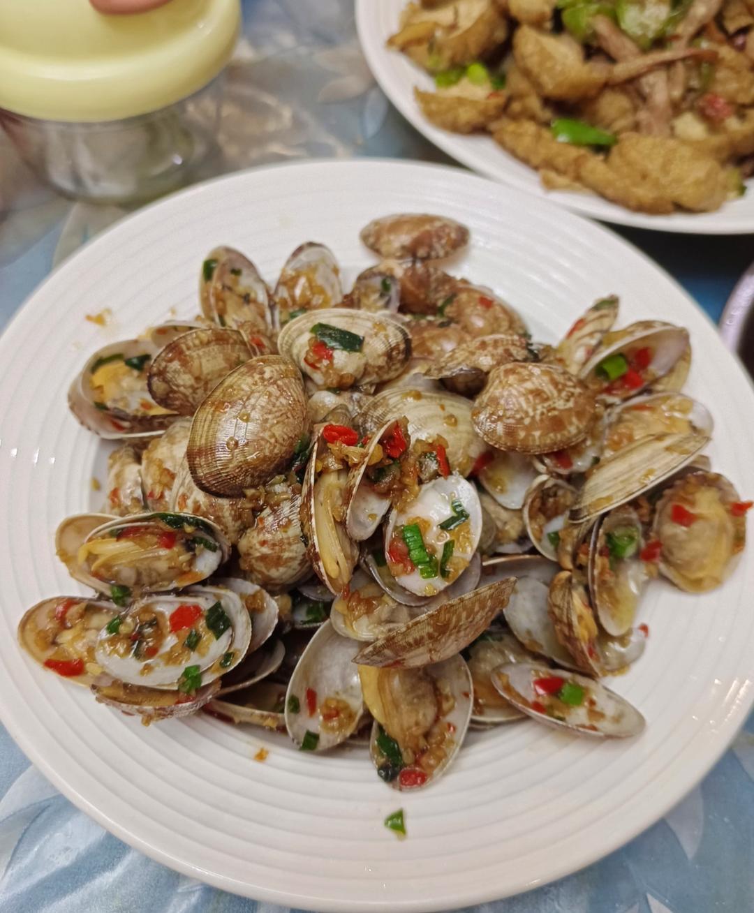 蒜蓉花甲