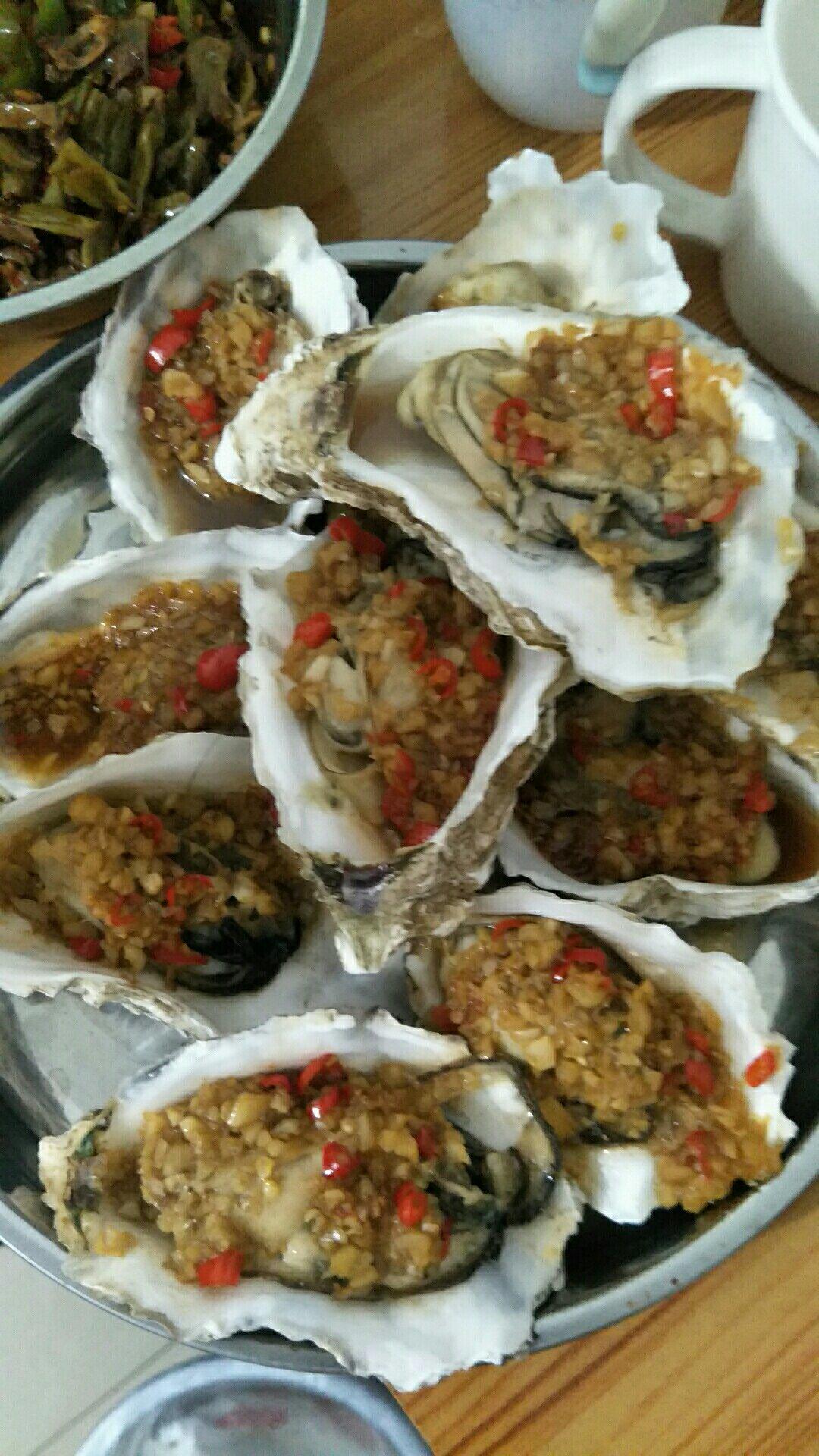 超简单～蒸蒜蓉生蚝