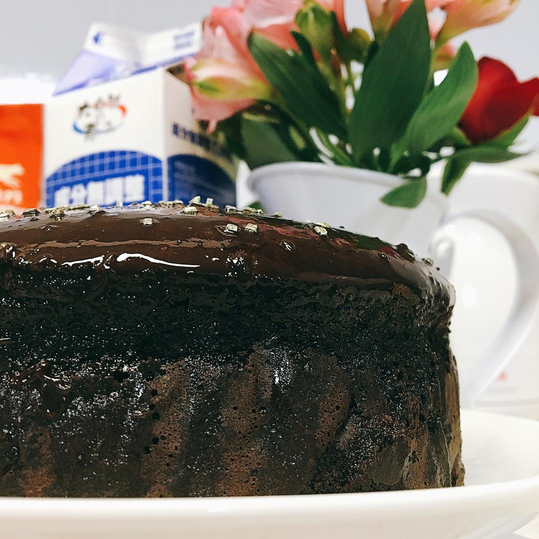 超浓郁巧克力海绵蛋糕[Meggle黄油试用报告]