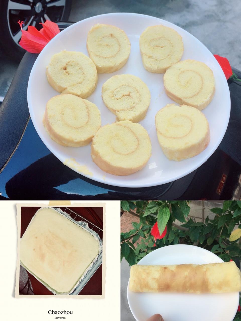 原味蛋糕卷