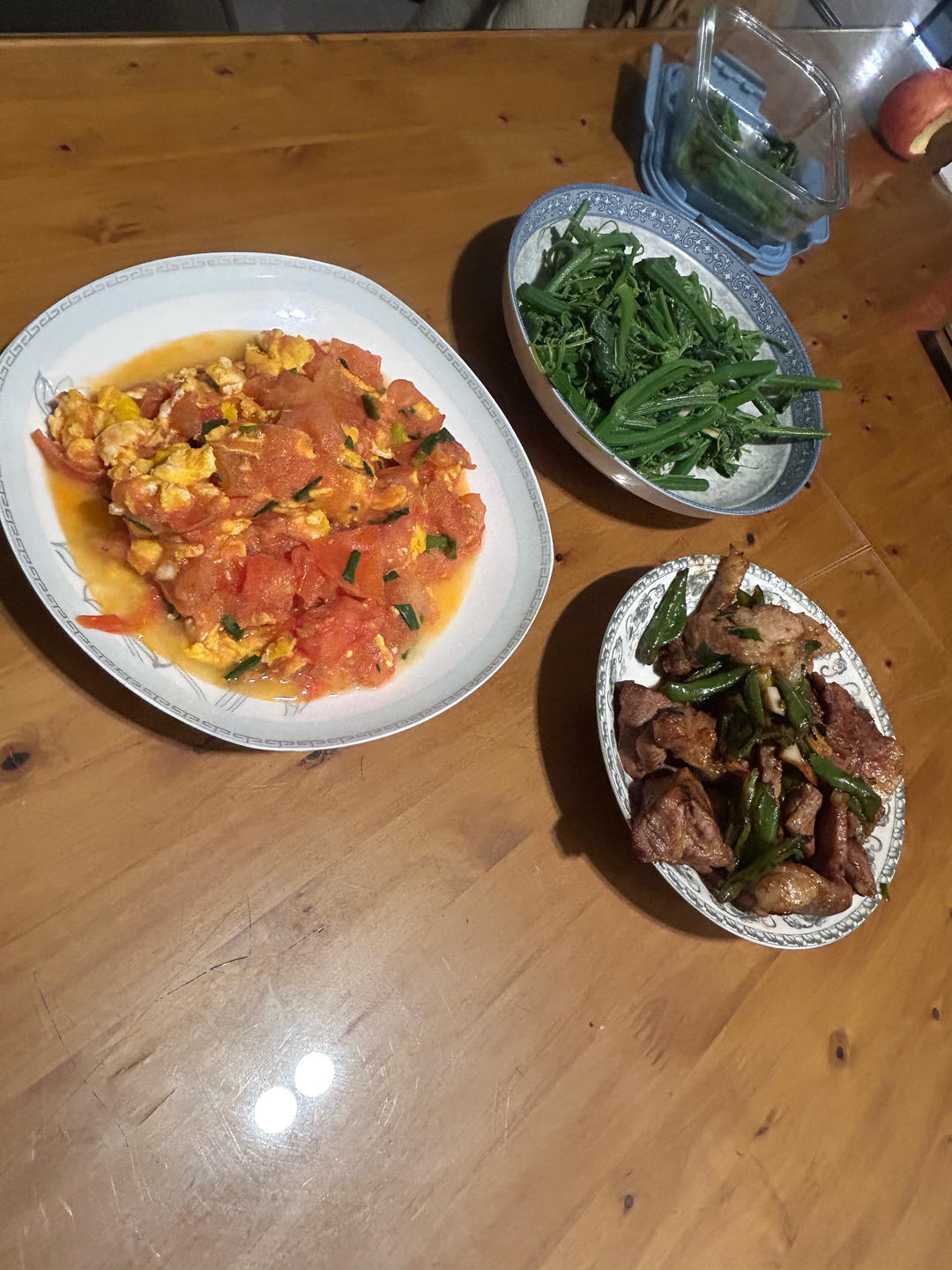 丝瓜尖芽  猪后腿肉