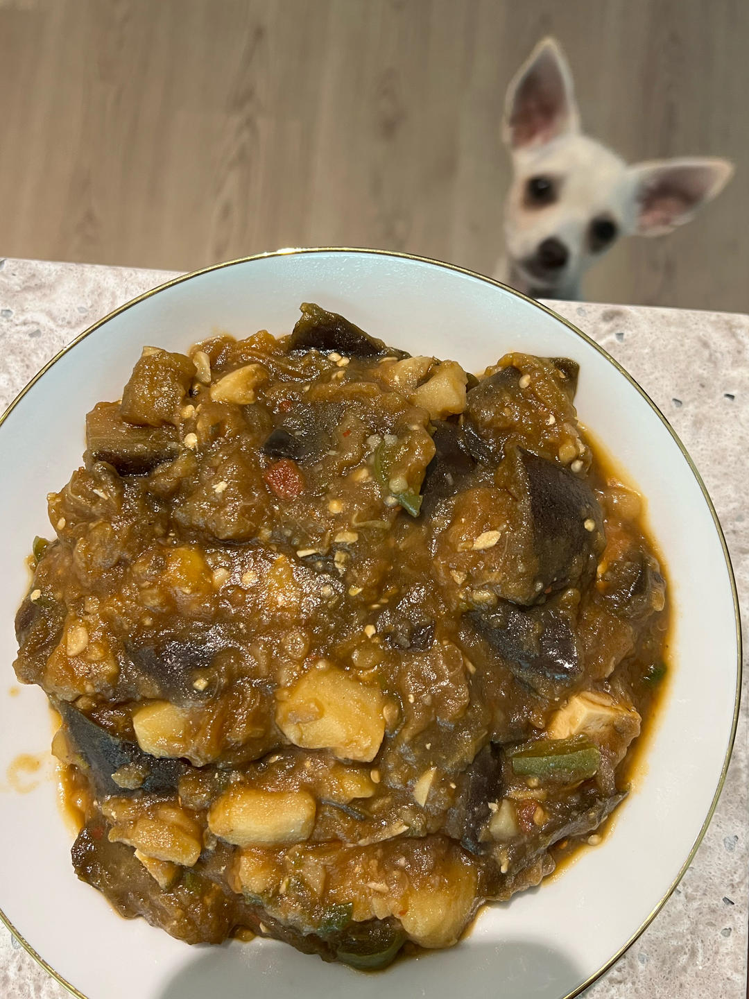 【超下饭】土豆炖茄子