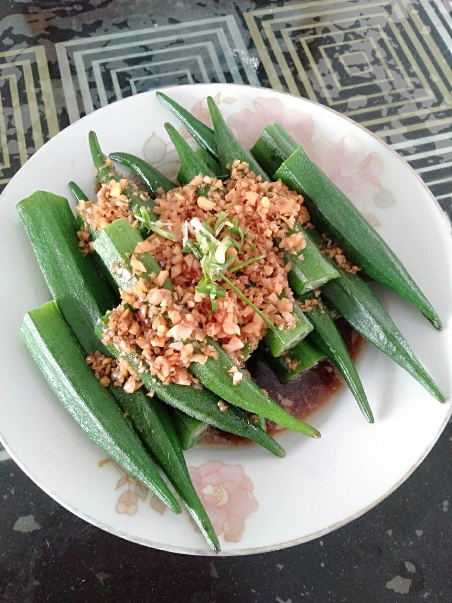 蒜蓉秋葵