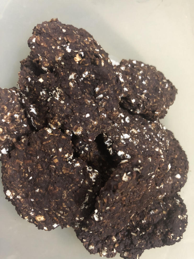 低卡低脂全麦燕麦可可曲奇饼干（含无糖无油版本）｜#Healthysnacks# 健身必备