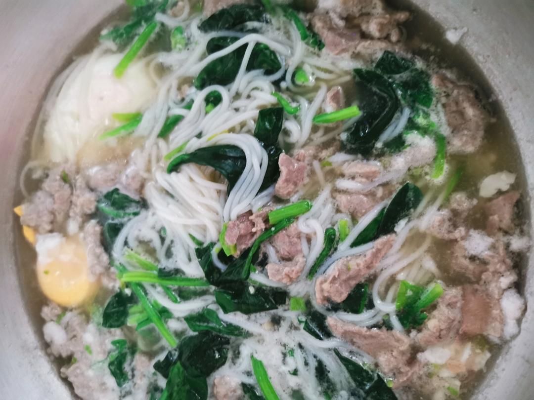 最简单潮汕原味牛肉汤粉-牛肉米粉-腌牛肉超嫩