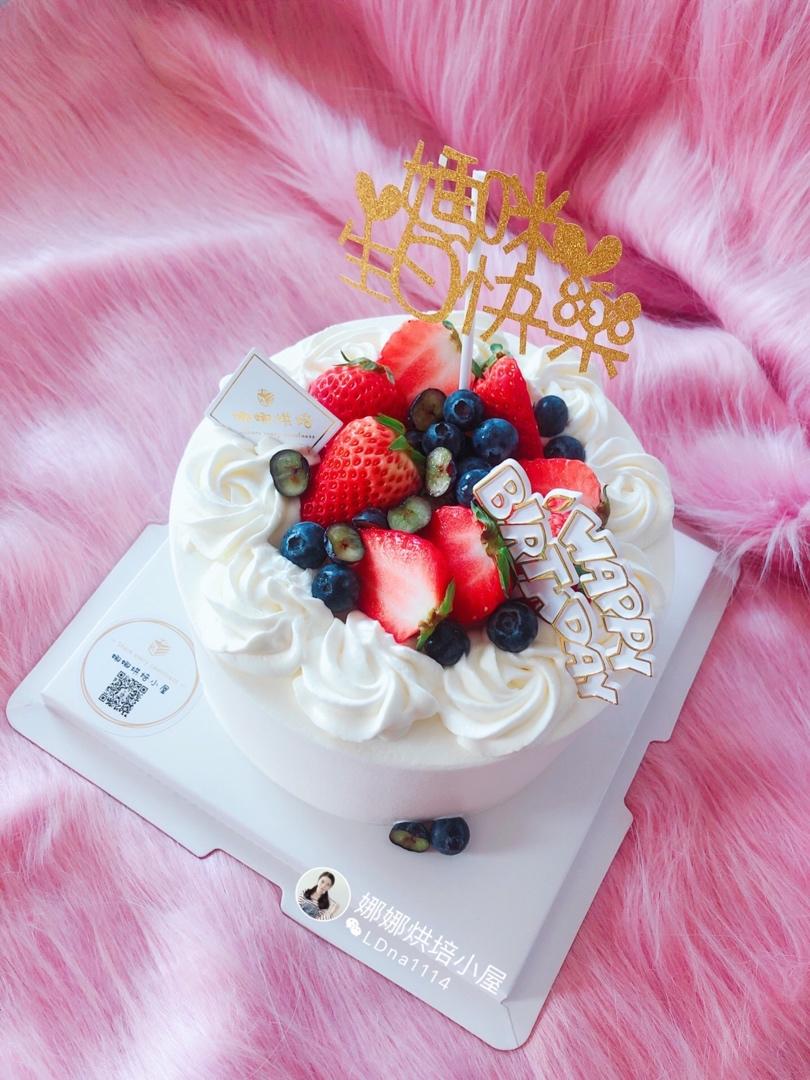 记录生日蛋糕作品