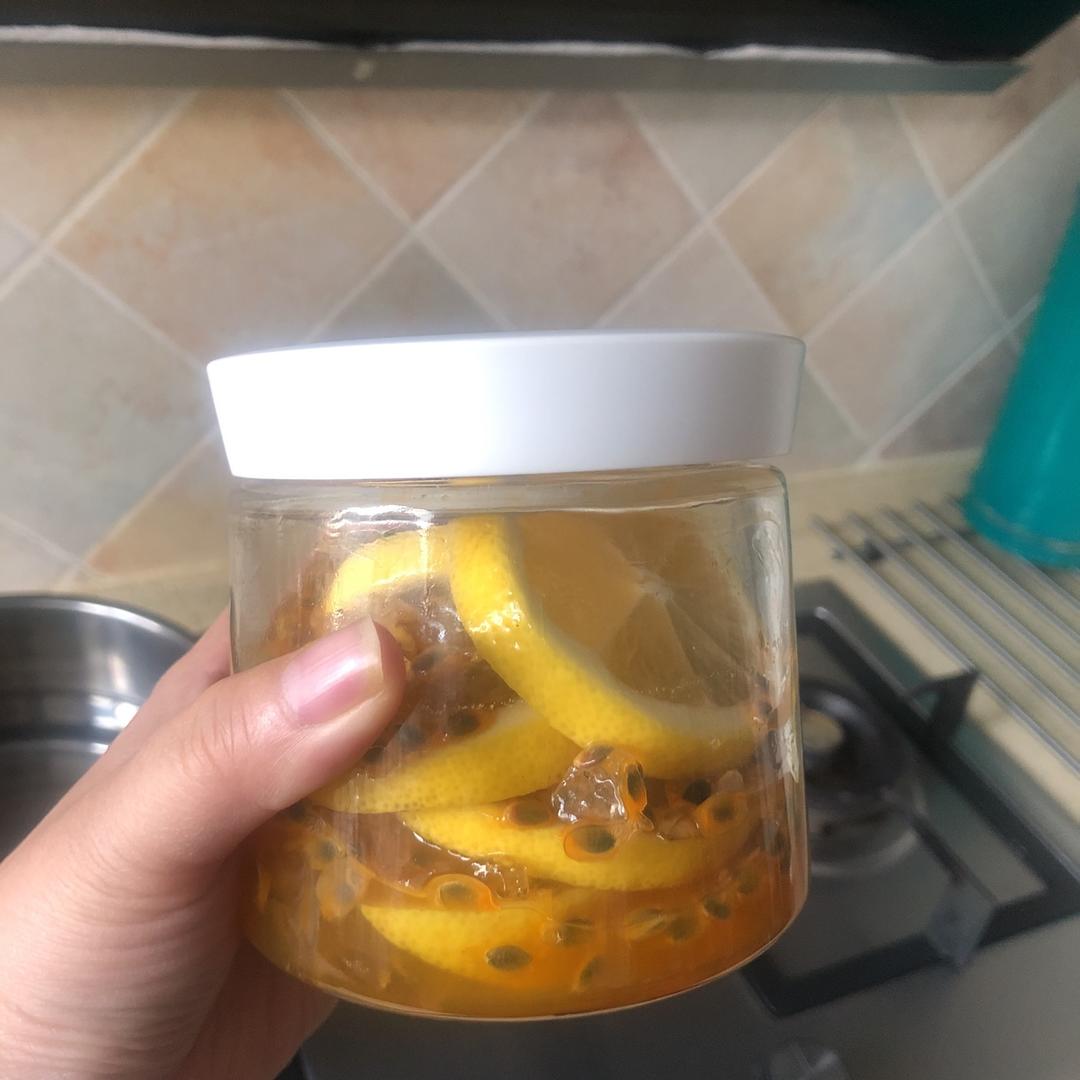 百香果柠檬蜜超简单版