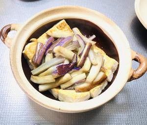 茄子豆腐砂锅煲的做法 步骤5