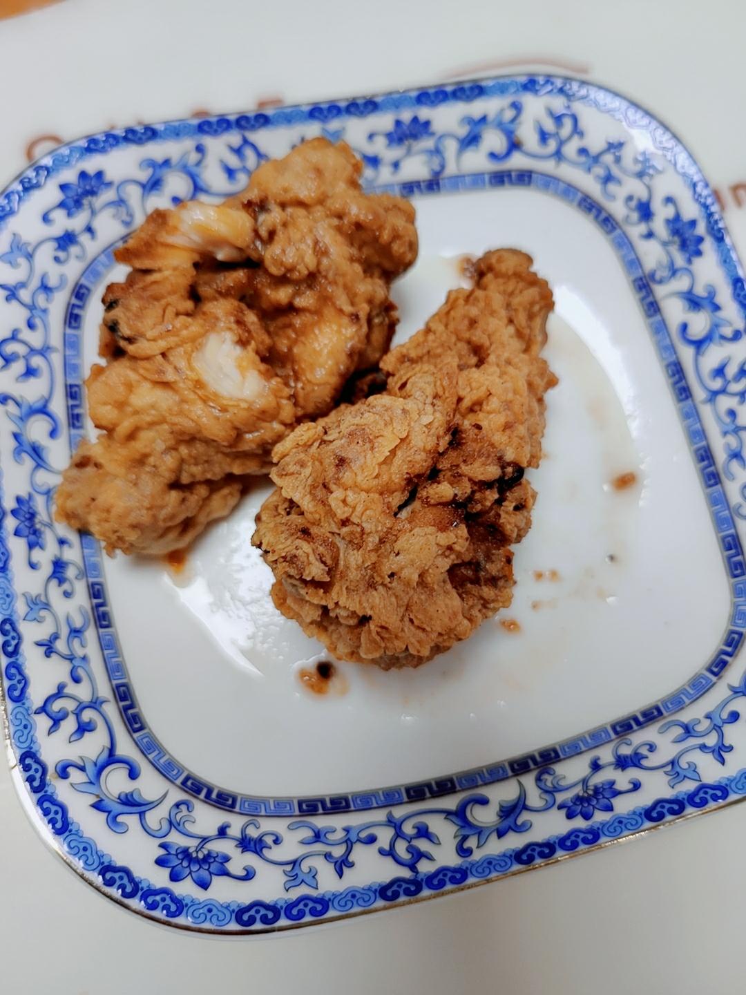 不用炸鸡粉也可以炸出酥脆炸鸡腿