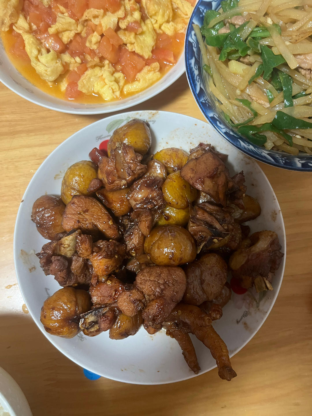 板栗烧鸡