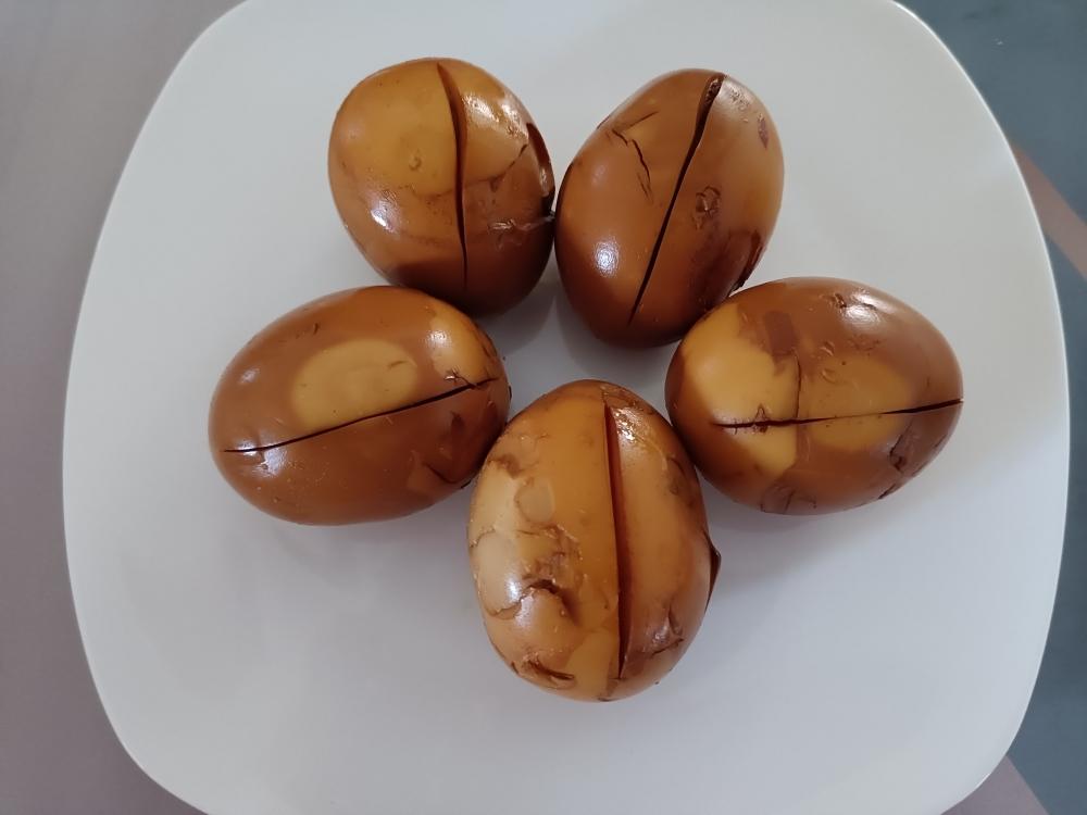 五香卤鸡蛋