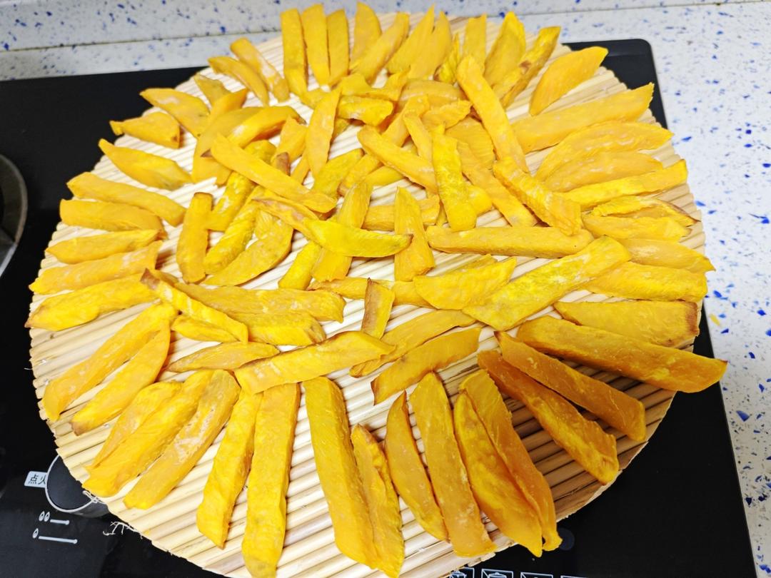 晒地瓜干（红薯干）最快手的零食没有之一！