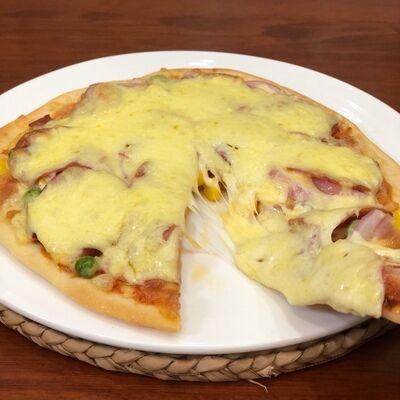 酥脆薄底香浓芝士～夏威夷风情披萨🍕来袭（9寸）