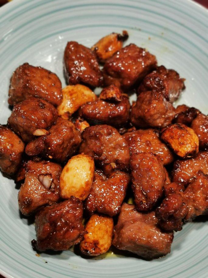 黑蒜子牛肉粒-津门秘方-家庭制作详细版