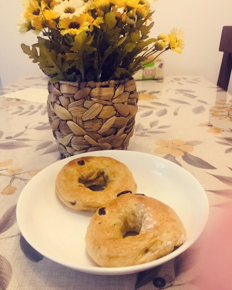 酸甜双莓贝果（冷藏发酵法）丨健康·烘焙