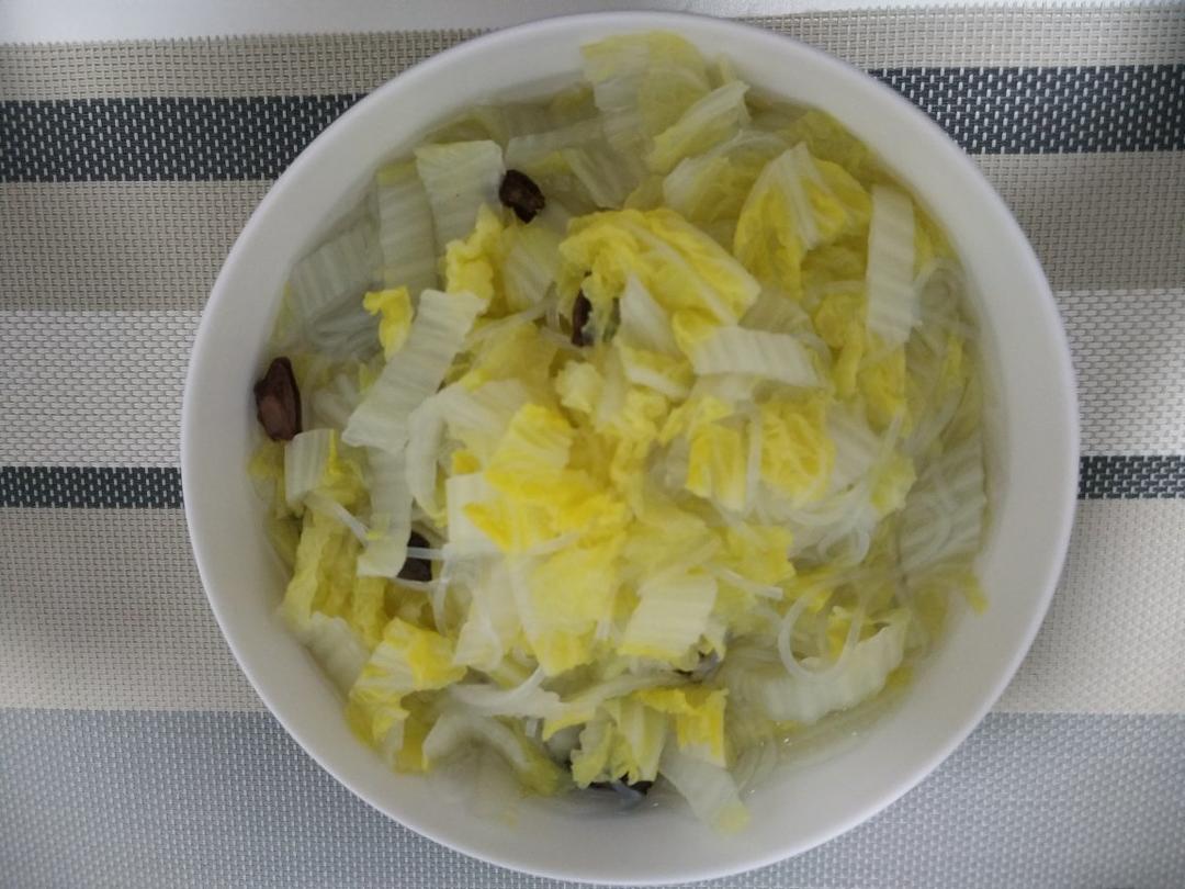 白菜粉丝汤