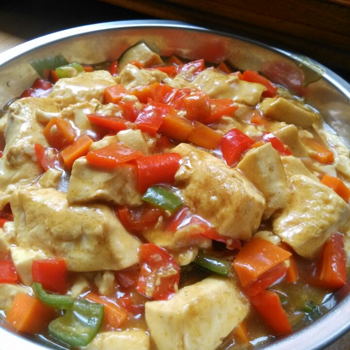 咖喱豆腐煲
