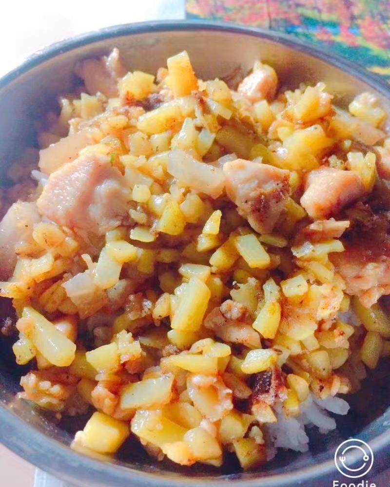一道怎么做都好吃的干煎土豆鸡丁（红烧，咖喱，椒盐，孜然）