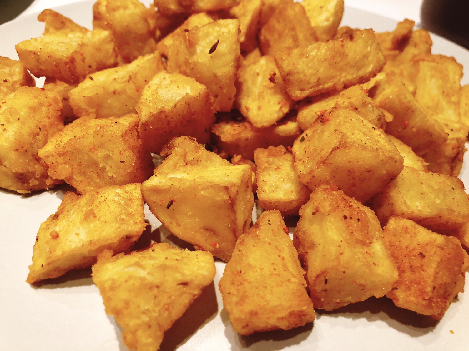 炸土豆🥔块儿的做法