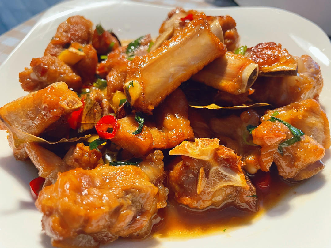 懒人版糖醋排骨