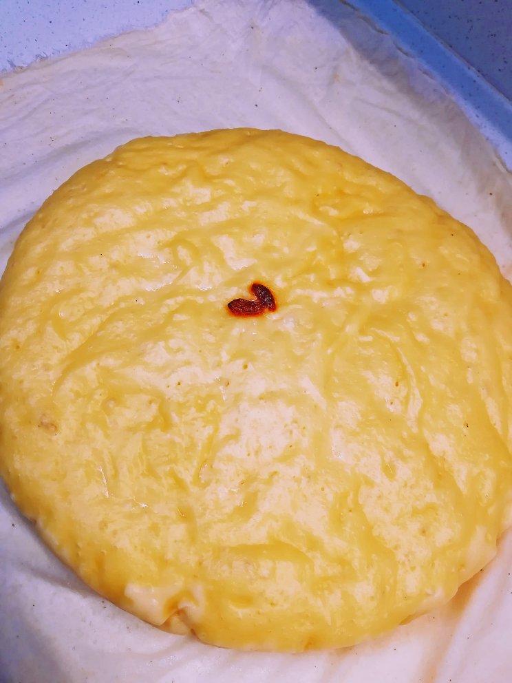 牛奶鸡蛋玉米发糕