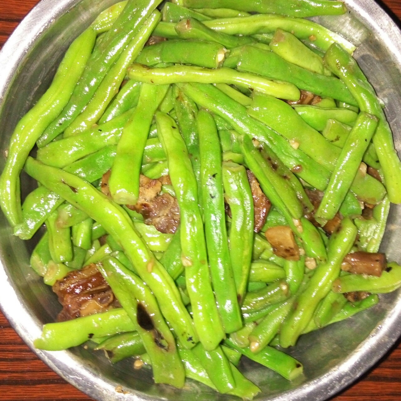 四季豆炒腊肉