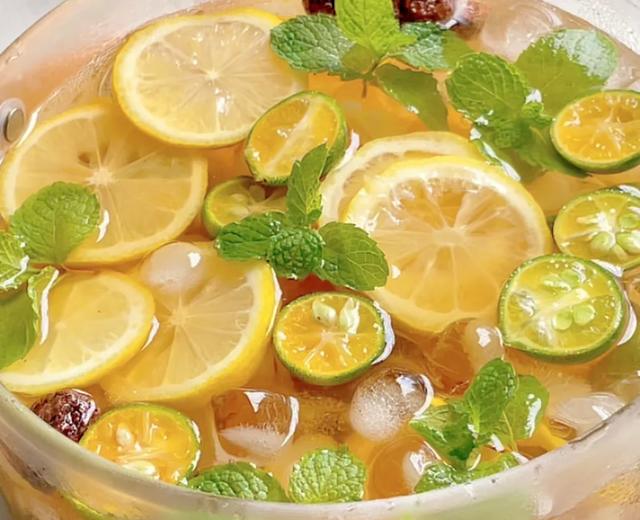 续杯一整天，清爽又好喝‼️自制夏季饮品，‼️话梅柠檬茶‼️冰冰凉凉的，好喝到停不