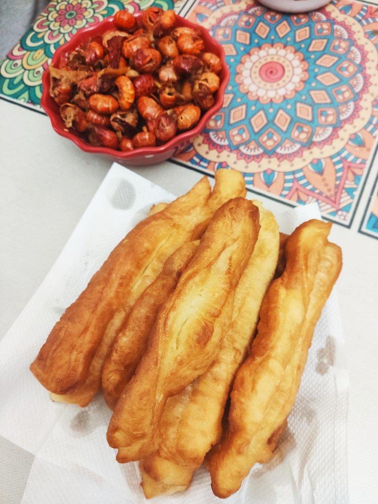自制奶香油条