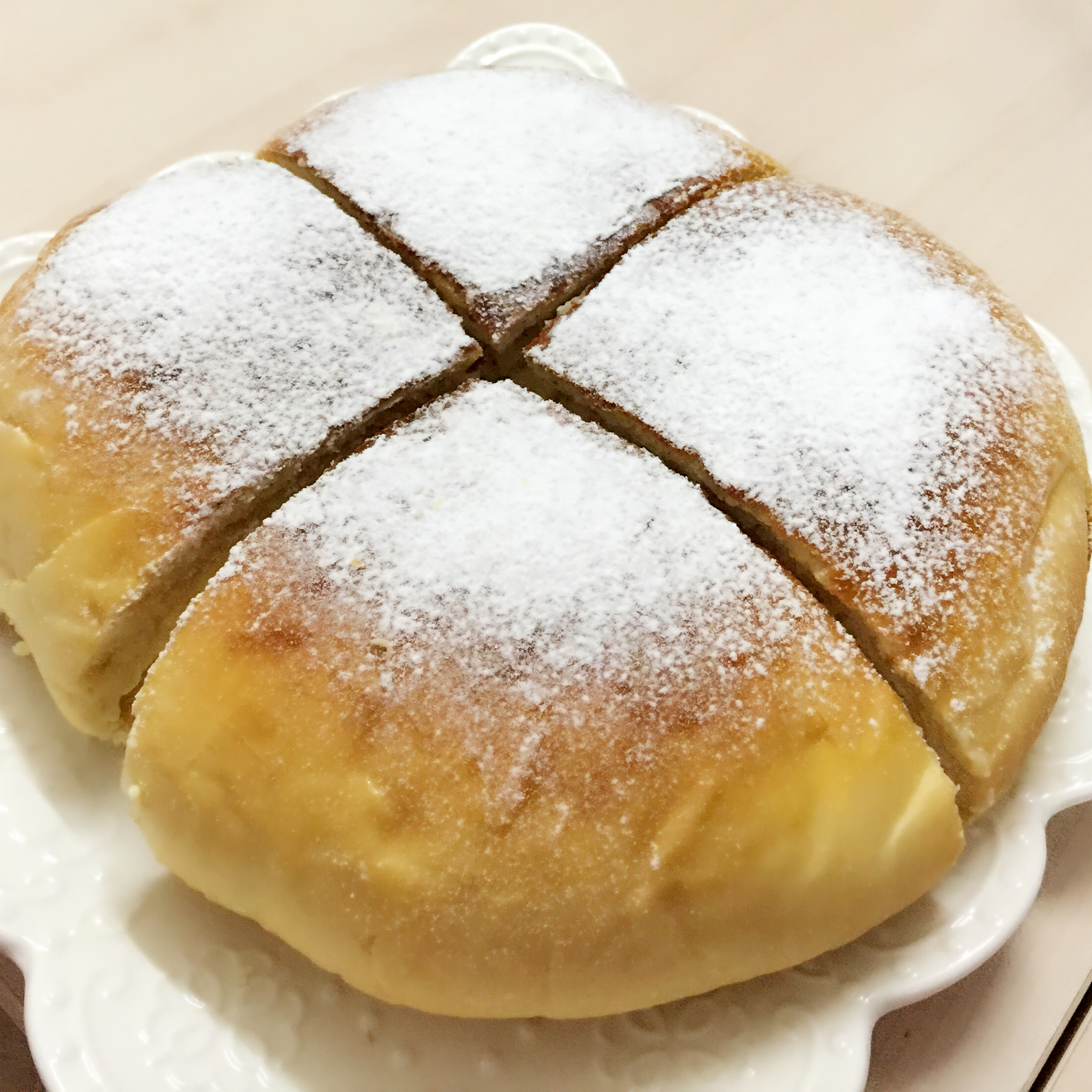 火遍朋友圈的～乳酪包