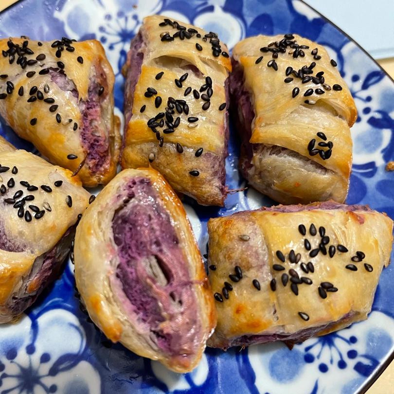 超级快速的紫薯酥