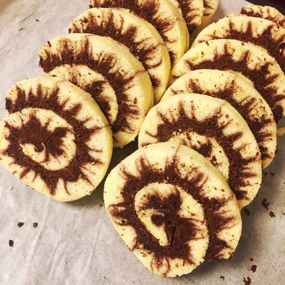 可可旋风蛋糕卷（视频）