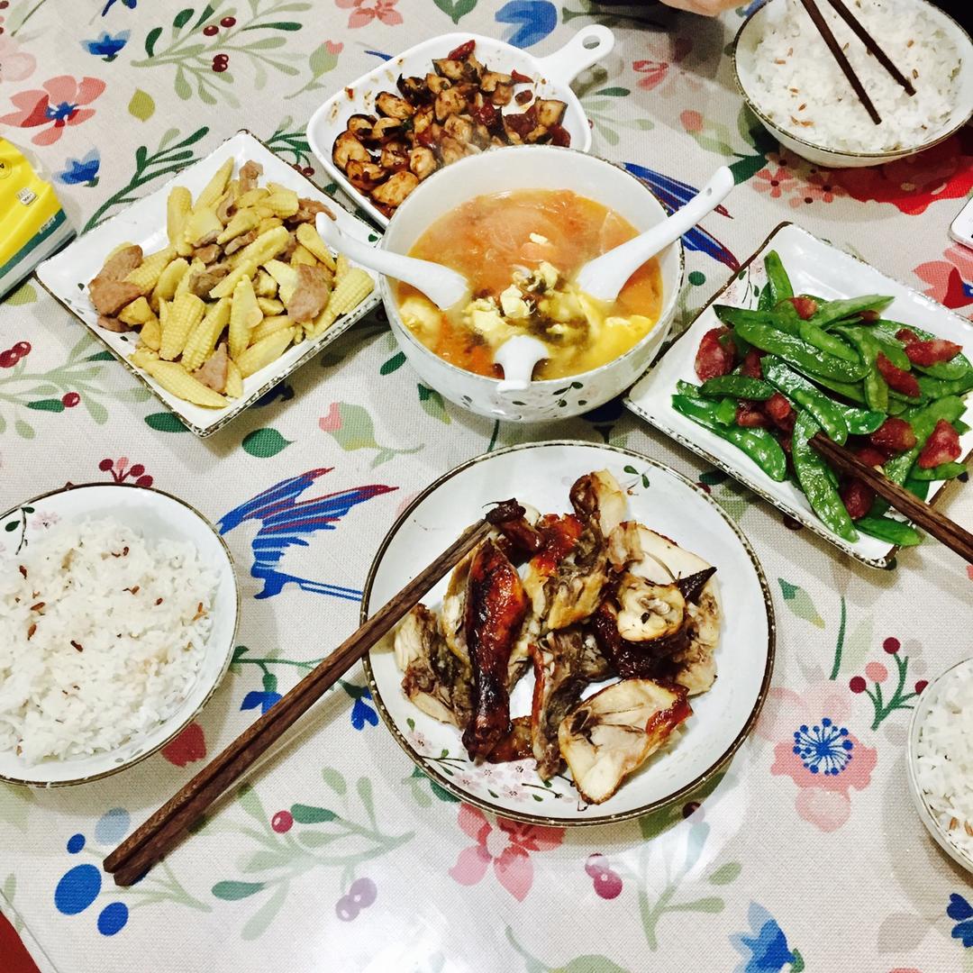 玉米笋炒肉片