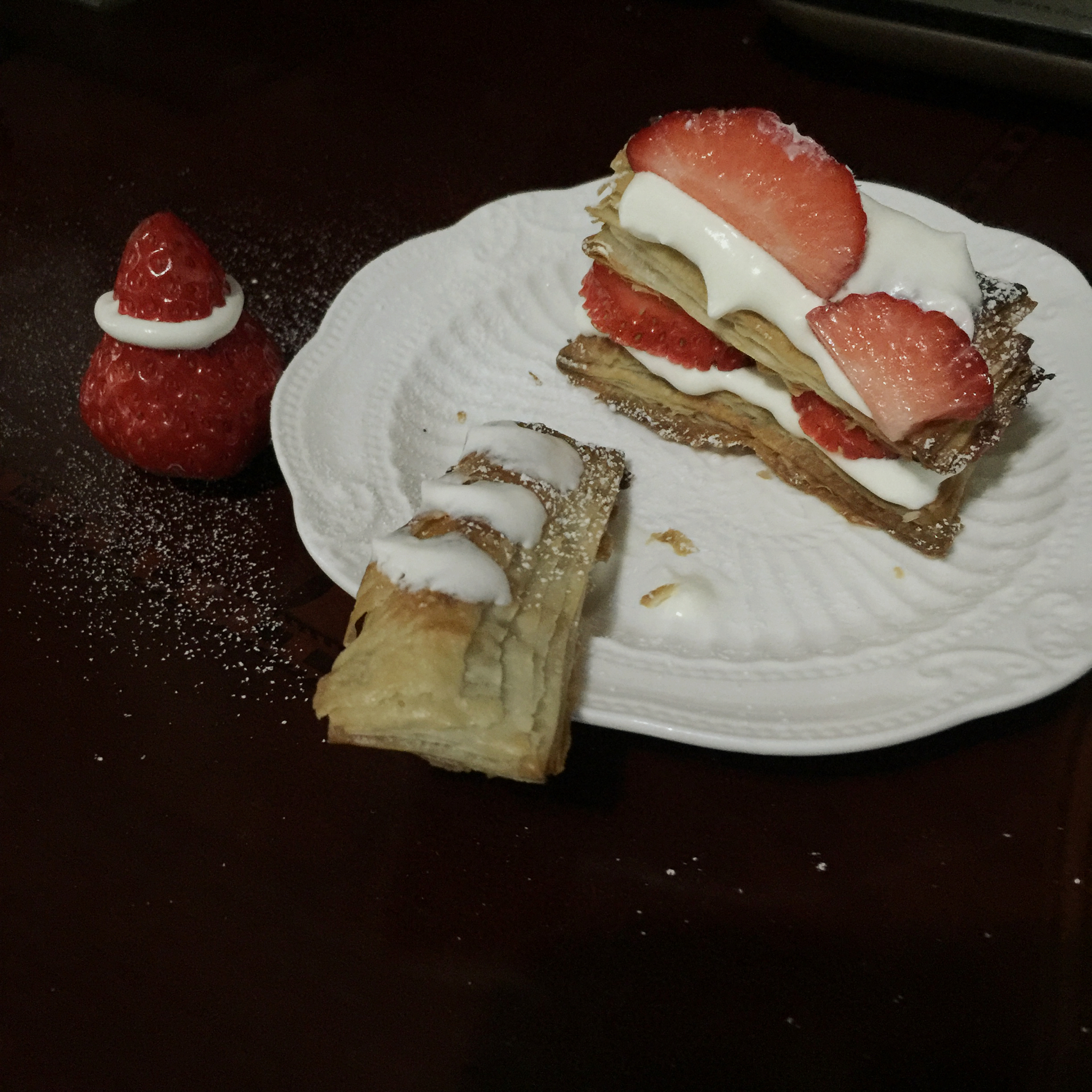 草莓拿破仑(飞饼版)