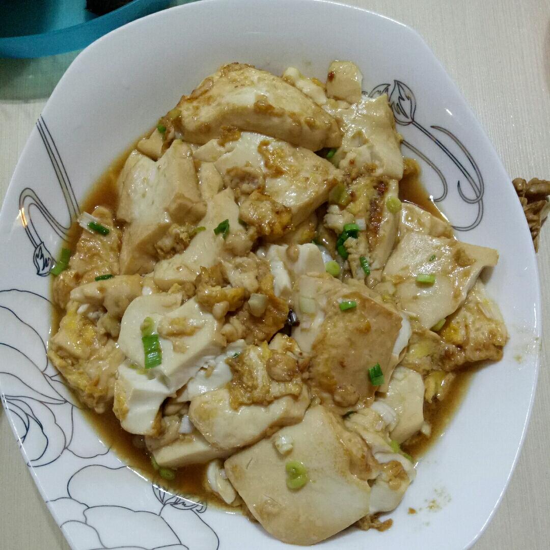 蚝油嫩豆腐