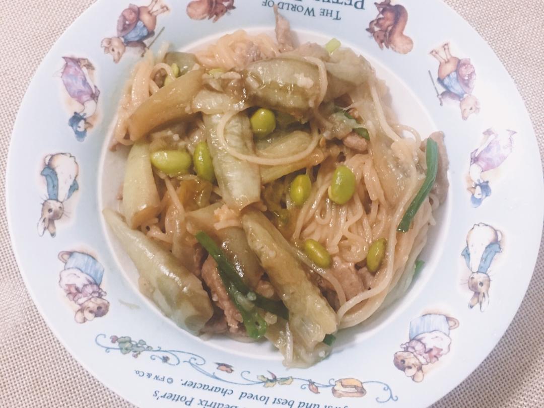 茄子焖面