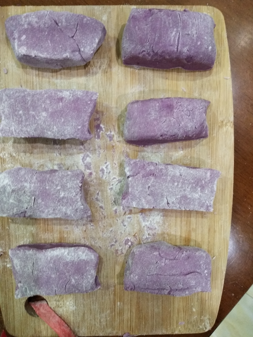 紫薯牛奶馒头的做法 步骤4