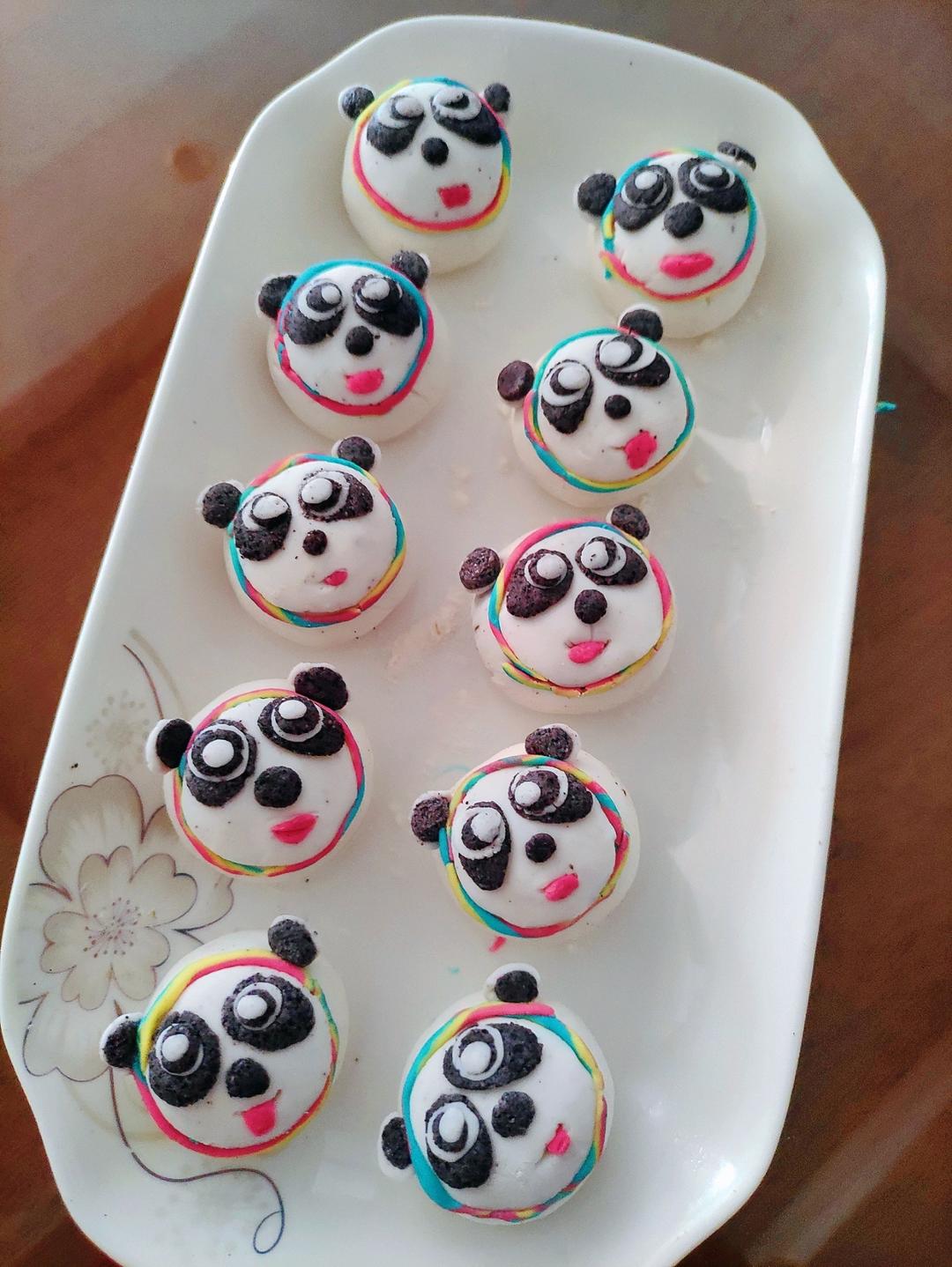 冰墩墩卡通汤团