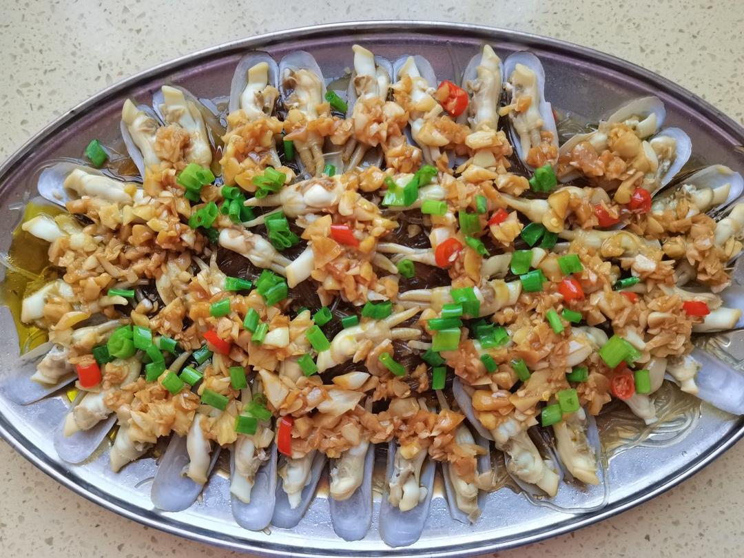 蒜蓉粉丝蛏子