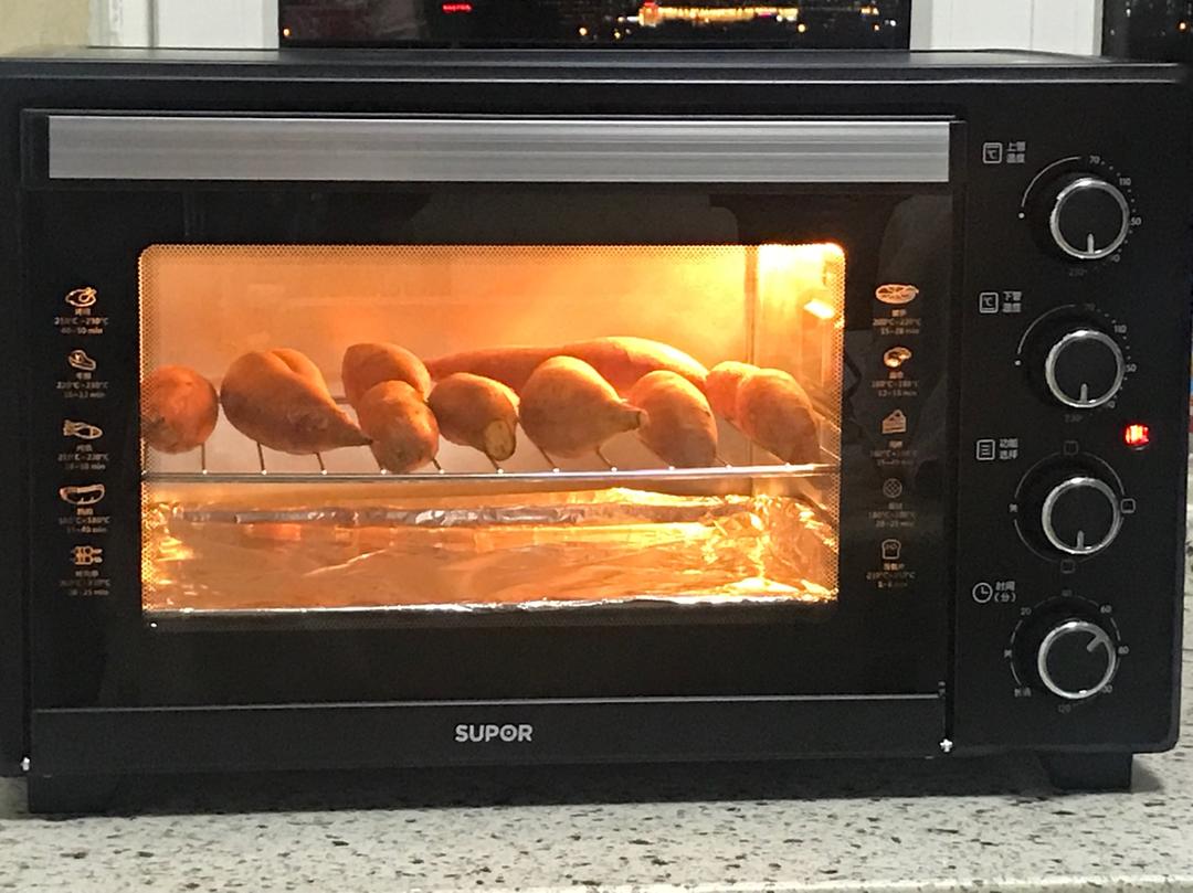 烤箱版烤地瓜秘籍