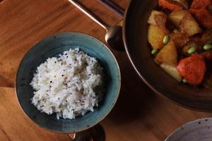 电饭锅炖南瓜🎃土豆🥔胡萝卜🥕（懒人炖）的做法 步骤8