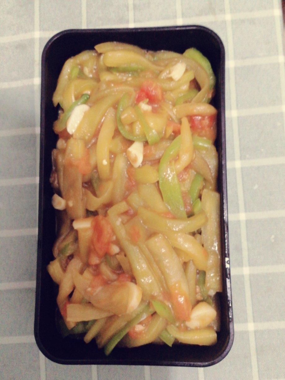 最家常的西红柿炒茄子😋