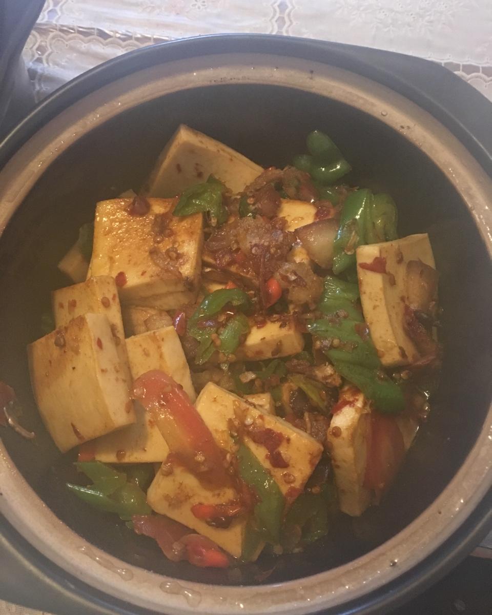 干锅千页豆腐