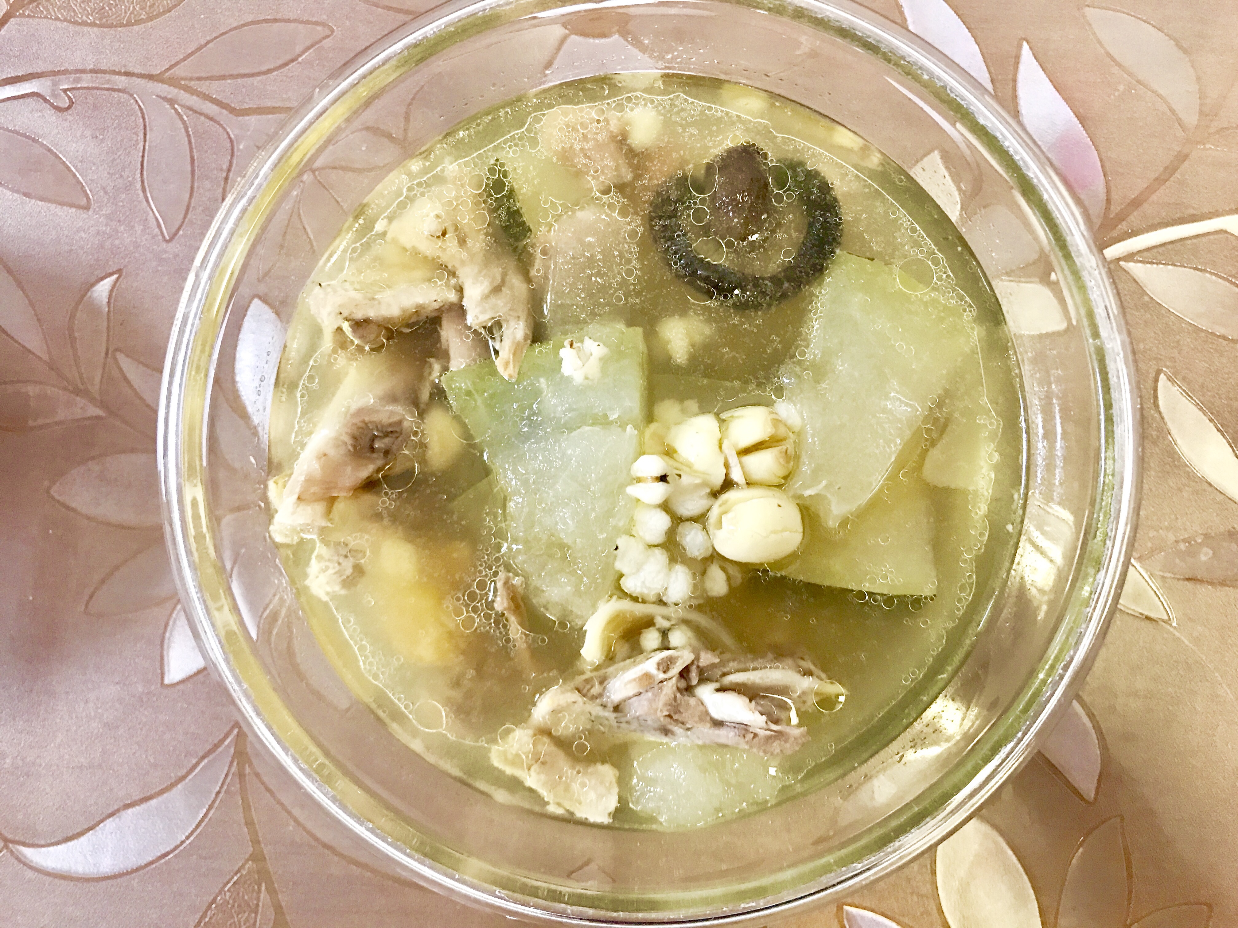 莲子薏米冬瓜老鸭汤的做法