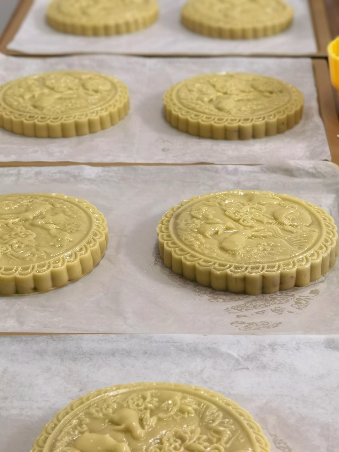 芋泥麻薯大月饼