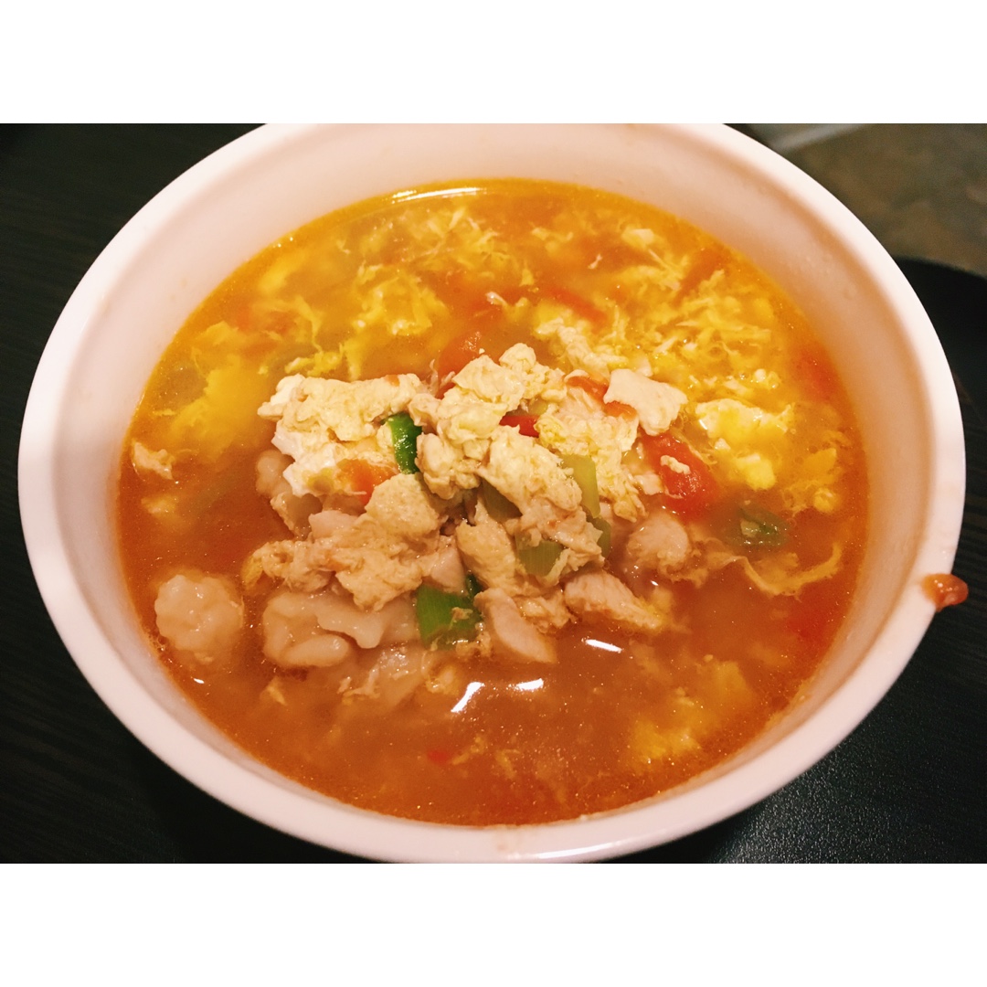 番茄鸡蛋疙瘩面