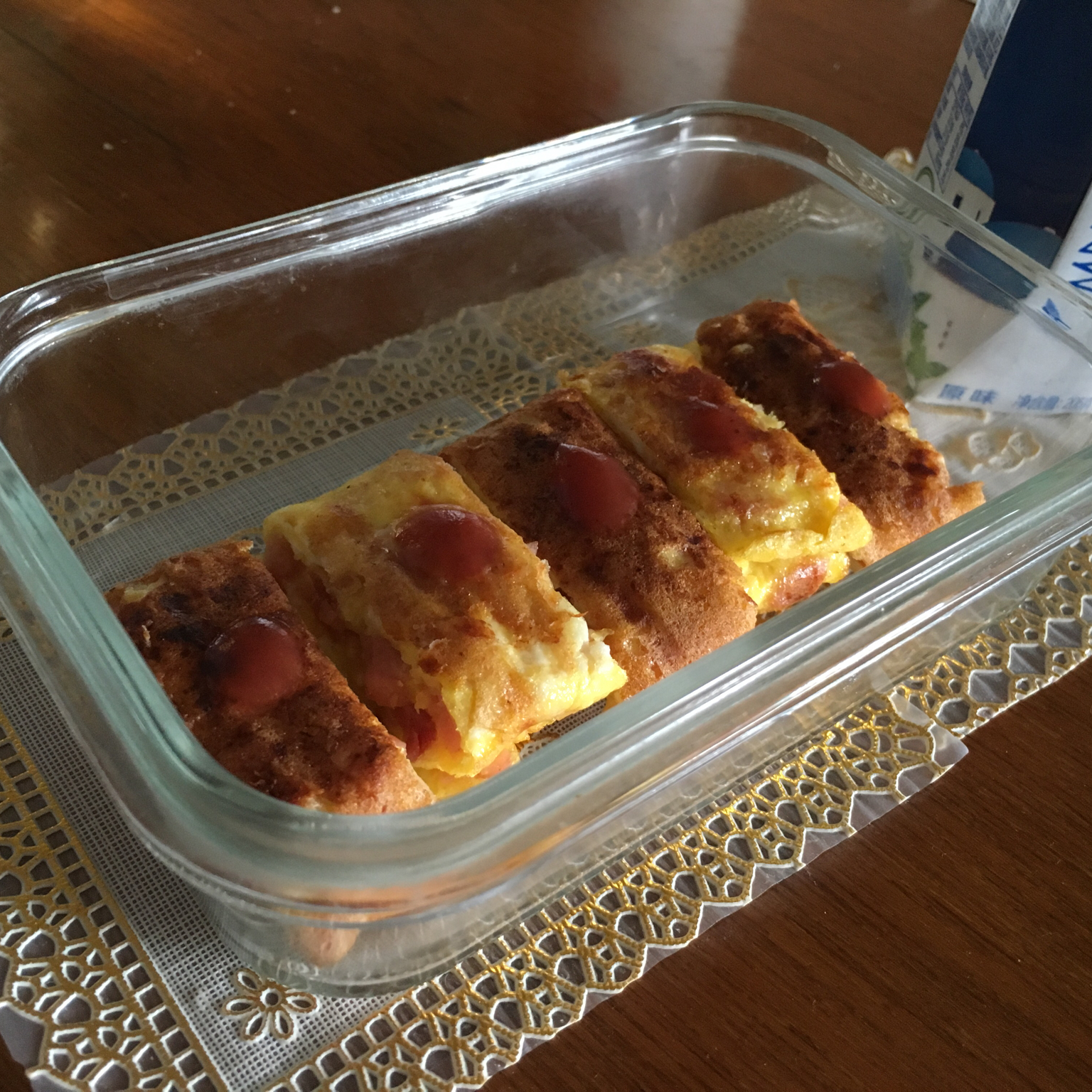 早餐鸡蛋卷