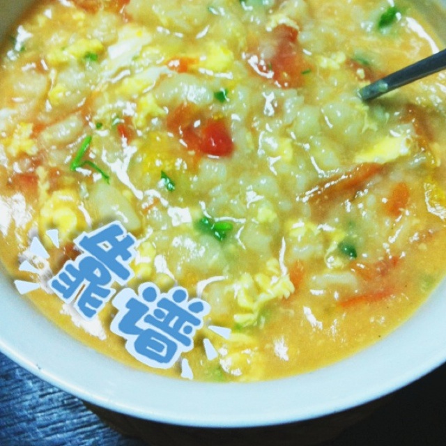 西红柿鸡蛋疙瘩汤