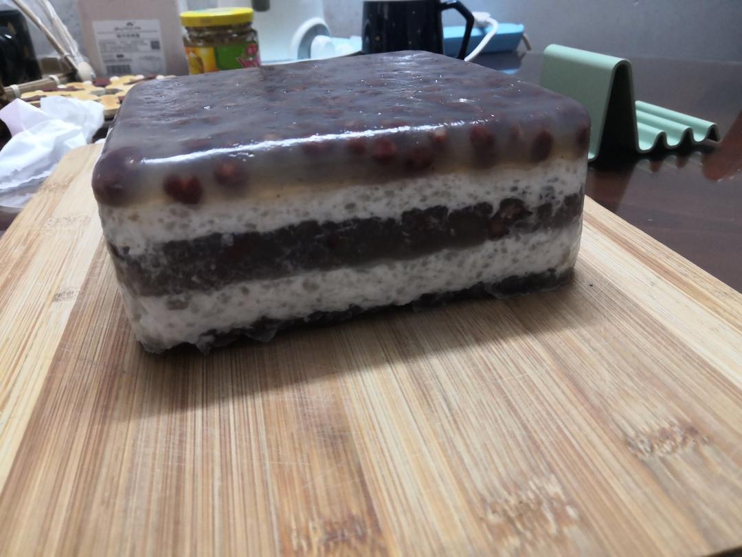 椰汁红豆糕